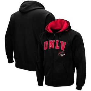 Men's UNLV Rebels Colosseum Full-Zip Hoodie